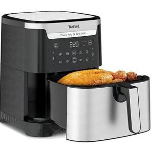 TEFAL EY 801D Easy Fry & Grill Heißluftfritteuse (6,5 l, 1.680 Watt) um 99 € statt 150,01 €