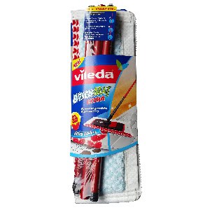 VILEDA Wischmat Extra mit 3-teiligem Stiel um 8,49 €statt 19,79 €