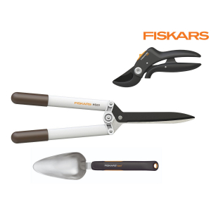 Fiskars Gartenset, 3-teilig inkl. Versand um 35,90 € statt 61 €