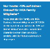 IKEA - 10% Rabatt auf euren Einkauf ab 200 € für Family Mitglieder