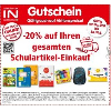 Interspar - 20% Rabatt auf euren Schuleinkauf + 20% Extra-Rabatt + gratis Versand