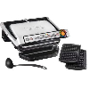 Tefal GC716D12 OptiGrill+ Kontaktgrill inkl. Waffelplatten um 127,95 € statt 167,69 €